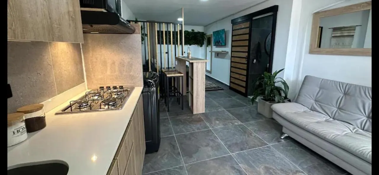 Elegante Loft Laureles-Estadio 메딜린